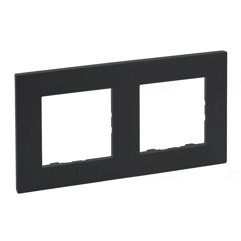 Kiváló minőség Niloé Step sötét szürke keret 2-es 863792 Legrand