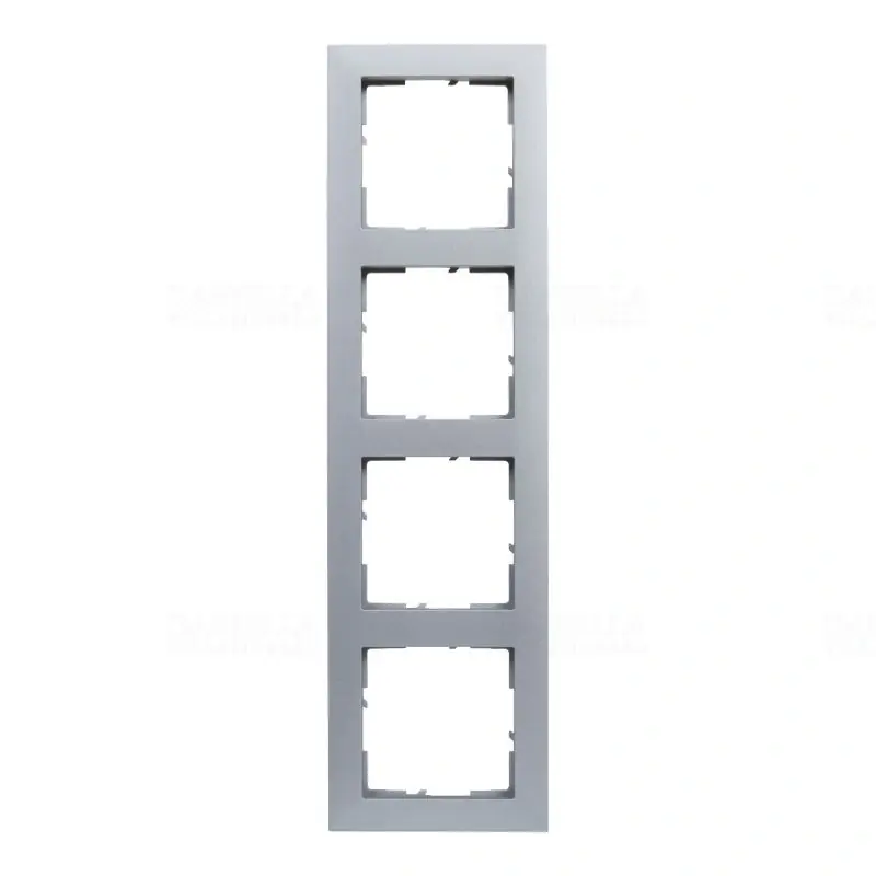 Korlátozott ajánlat Legrand 721514 Suno 4-es keret, alumínium