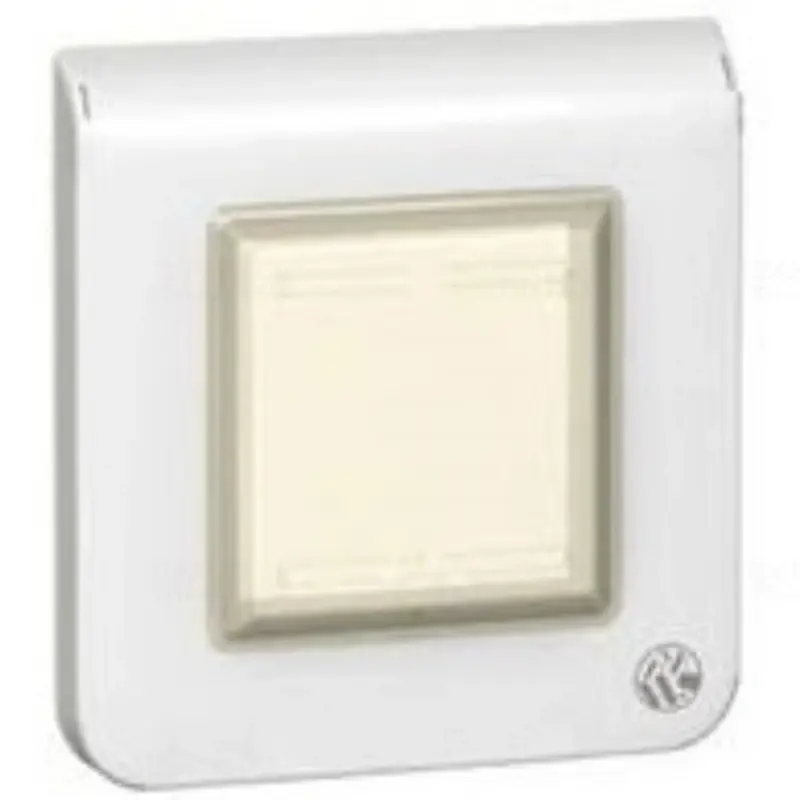 Autentikus Legrand 078880 Program Mosaic keret, IP44 2modul, fehér, antimikrobiális