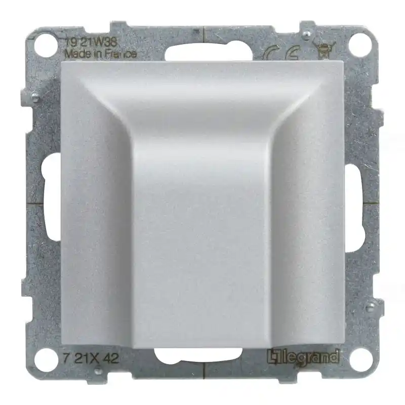 Legrand 721342 Suno kábelkivezető IP21, keret nélkül, alumínium Expressz szállítás