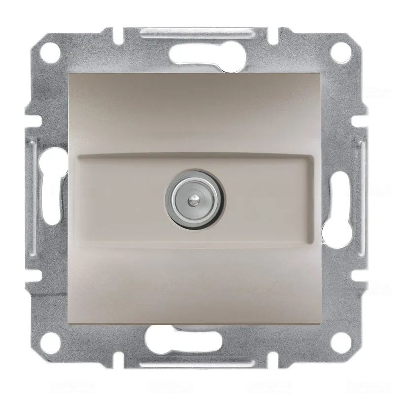 ASFORA TV aljzat, végzáró, 1 dB, bronzEPH3200169 Schneider Utolsó esély