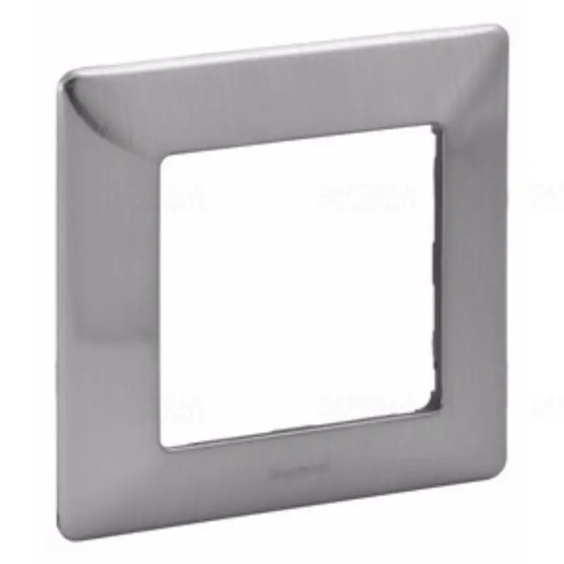 Legrand 754151 Valena Life 1-es keret, inox dekor Gyors szállítás