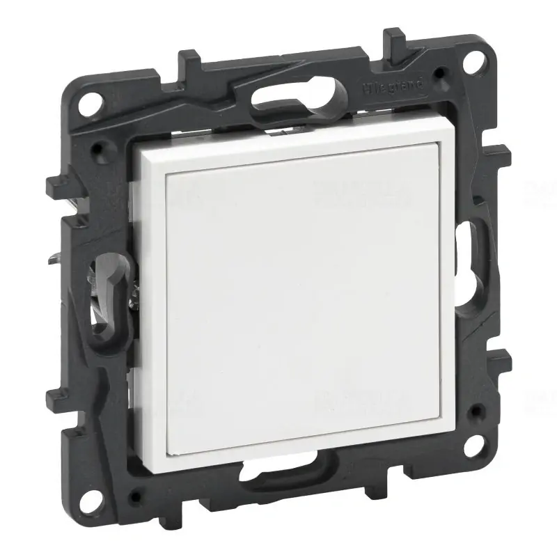 Niloé Step fehér vakfedél 863100 Legrand Olcsó