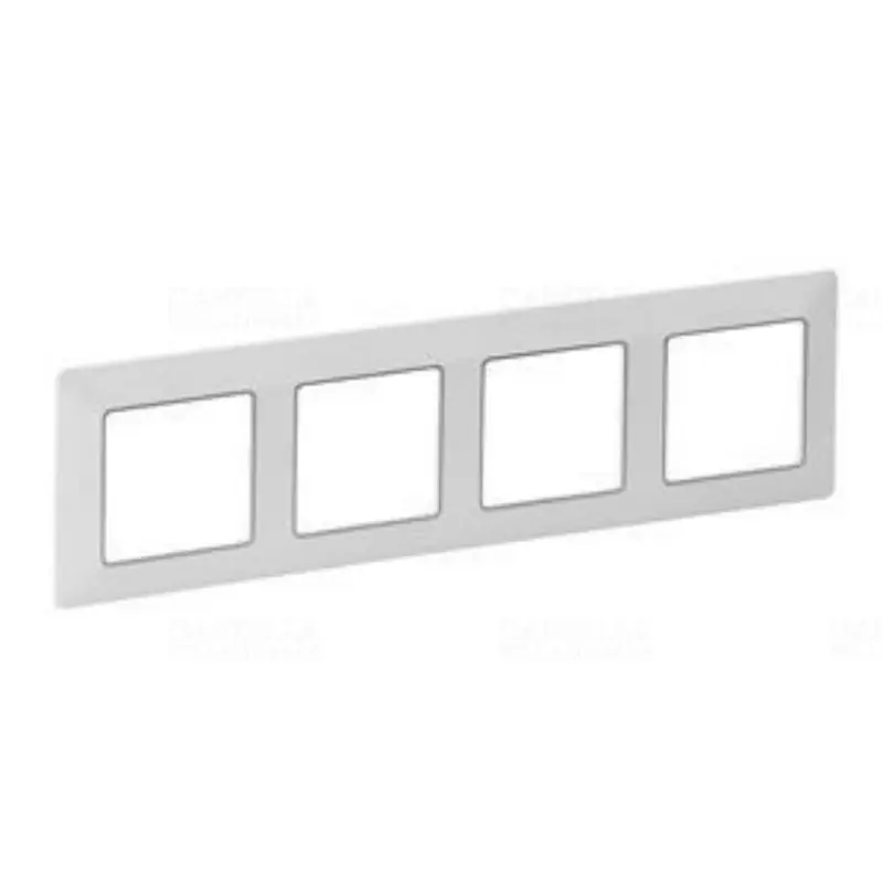 Alacsony ár Legrand 754034 Valena Life 4-es keret, tetszőleges, fehér-króm