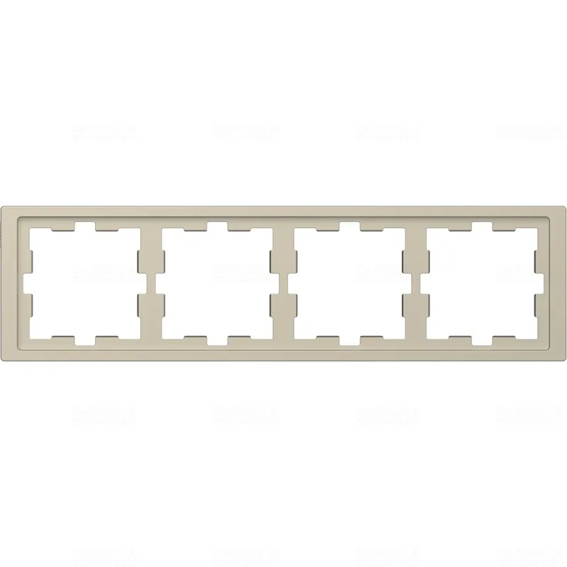 MERTEN D-Life négyes keret, szahara MTN4040-6533 Schneider Csak ma