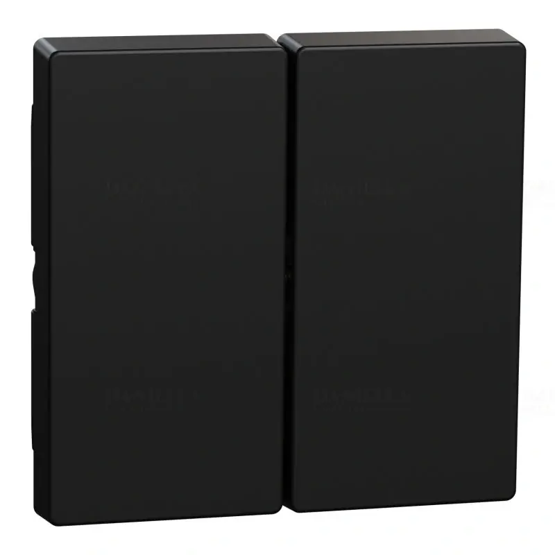 MERTEN System-M Dupla billentyű fekete MEG3400-0403 Schneider Népszerű