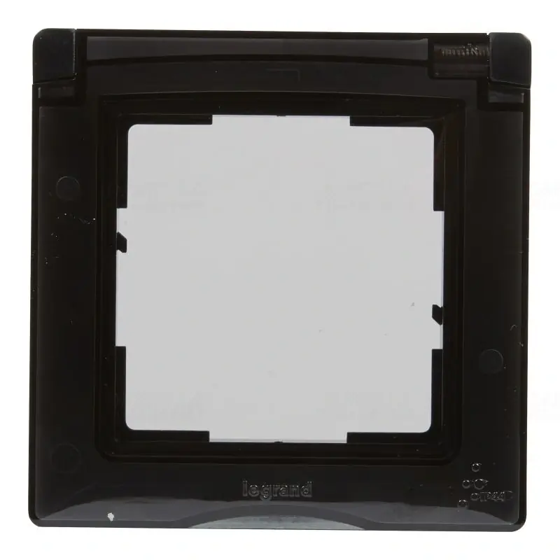 Pénzvisszafizetés Legrand 721444 Suno 1-es keret IP44, fekete