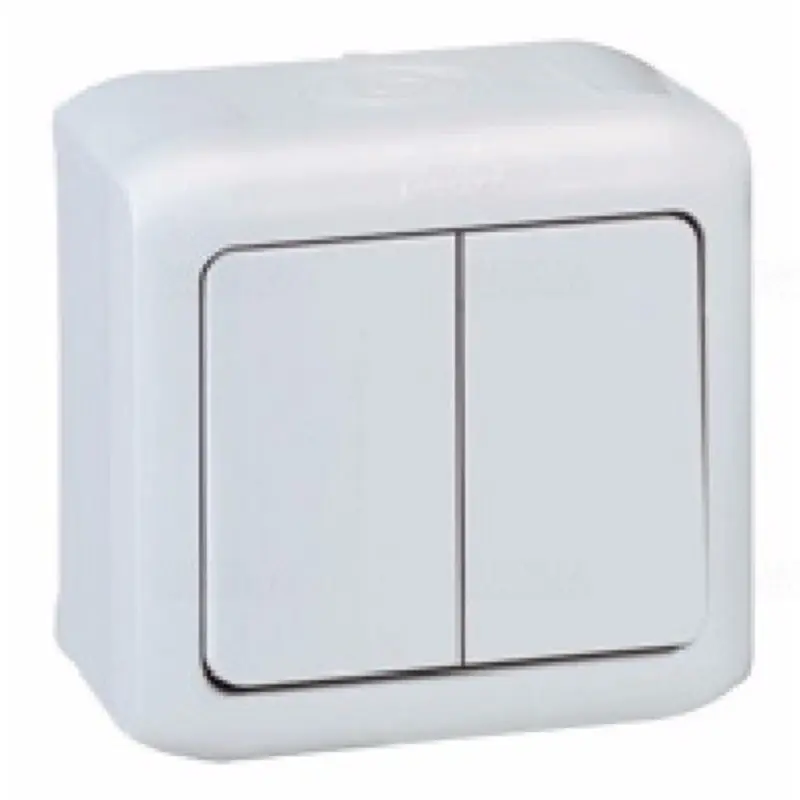 Ajánlat Legrand 782382 Forix csillárkapcsoló IP44 falon kívüli, 10AX 250V~, szürke