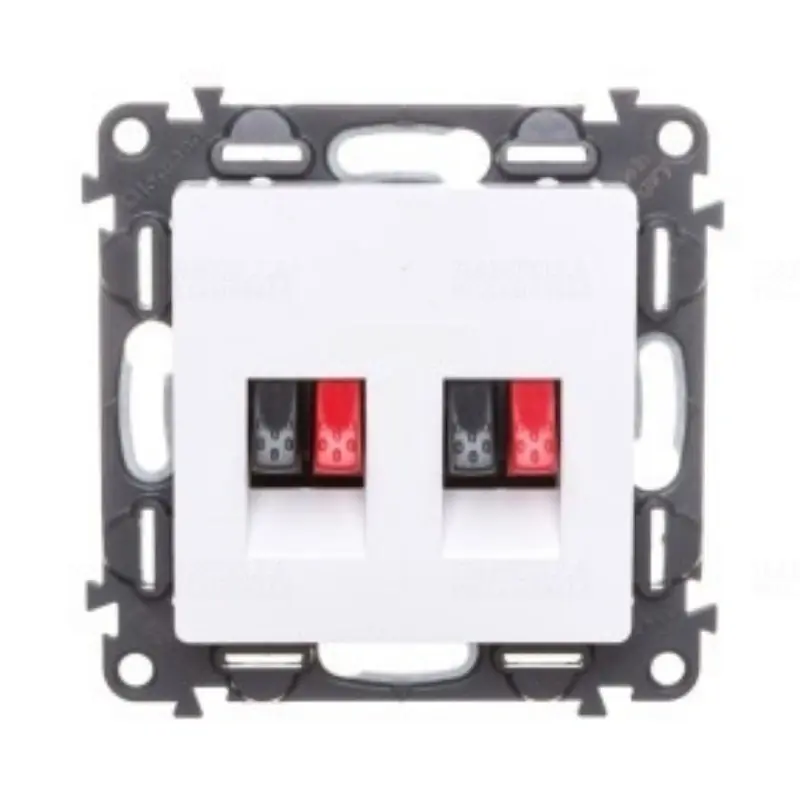 Pénzvisszafizetés Legrand 753178 Valena Life hangszóró-csatlakozóaljzat (4 kivezetéssel), fehér