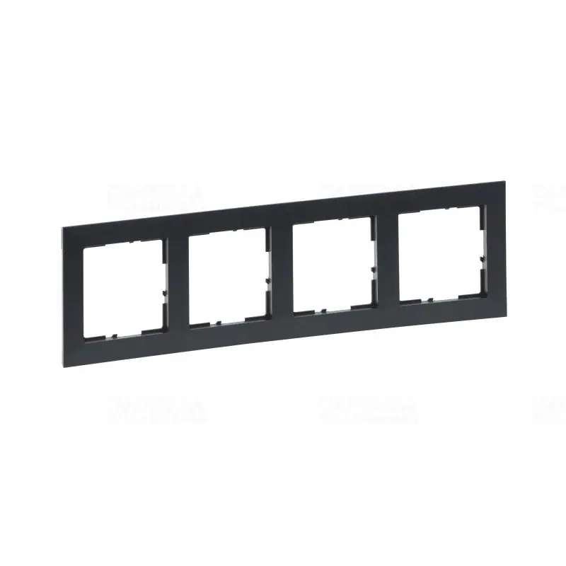 Ingyenes szállítás Legrand 721554 Suno 4-es keret, sötét szürke