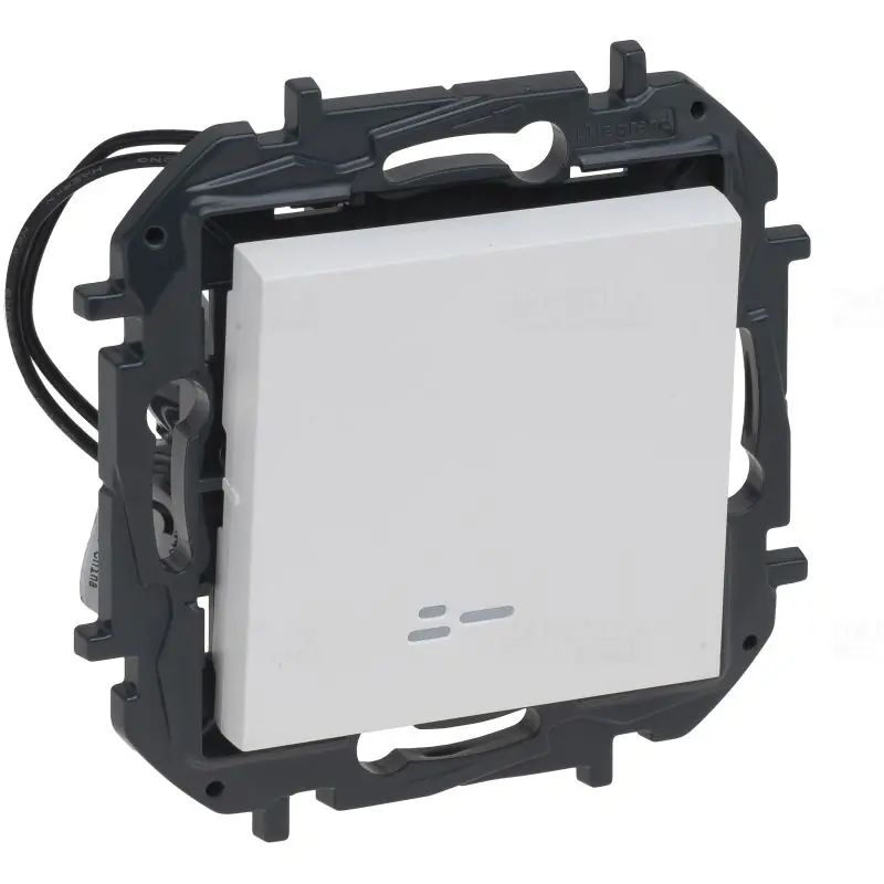 Niloé Step fehér 106 JF váltókapcsoló jelzőfénnyel, 10AX 863116B Legrand Legjobb ár