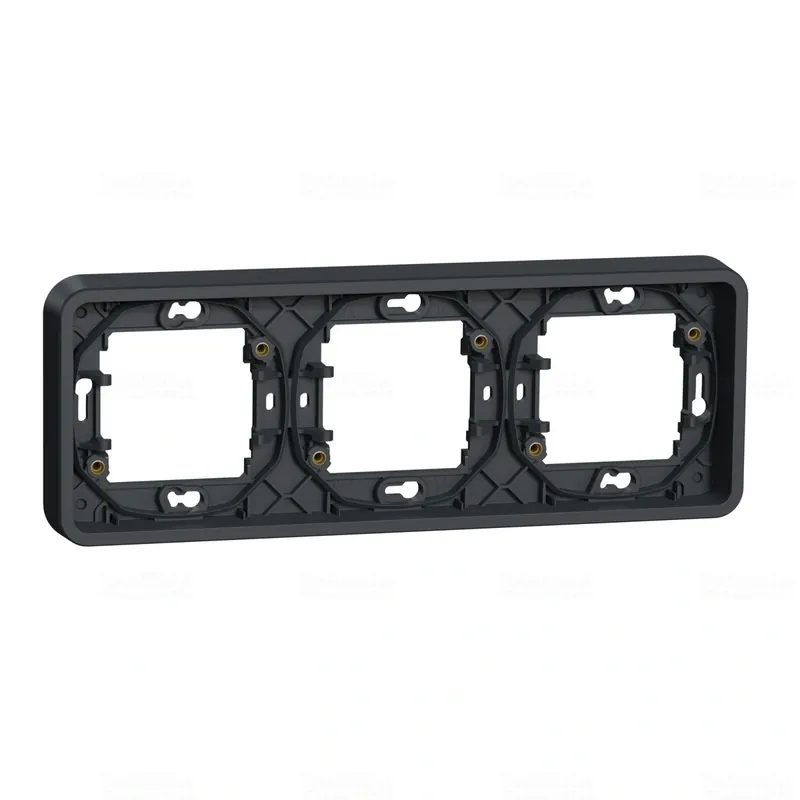 Csak ma MUREVA Styl Hármas keret, vízszintes, IP55, antracitszürke MUR34109 Schneider