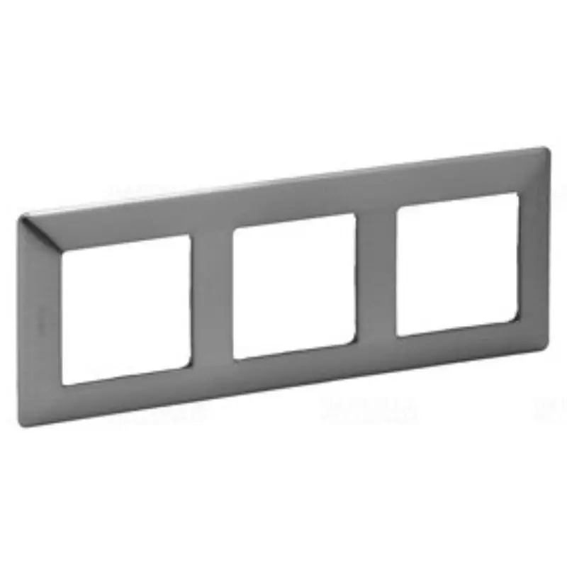 Kiárusítás Legrand 754153 Valena Life 3-as keret, tetszőleges, inox dekor