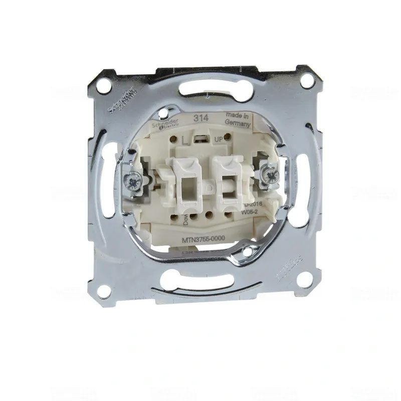 MERTEN Redőnynyomó, rugós bekötés, 10A MTN3755-0000 Schneider Ingyenes szállítás