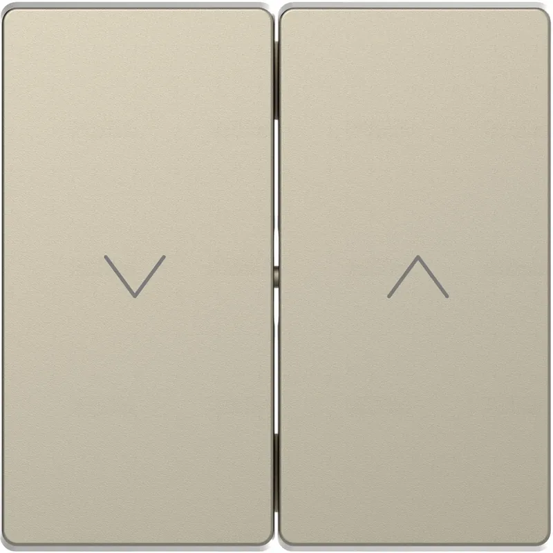 Autentikus MERTEN Dupla billentyű, redőnyvezérléshez, D-Life, szahara MTN3855-6033 Schneider