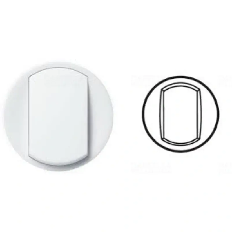 Legrand 067801 Céliane széles billentyű, IP44, fehér Expressz szállítás