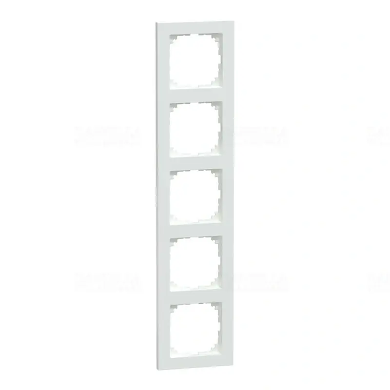 Gyors szállítás MERTEN M-Pure ötös keret, aktív fehér MEG4050-3625 Schneider