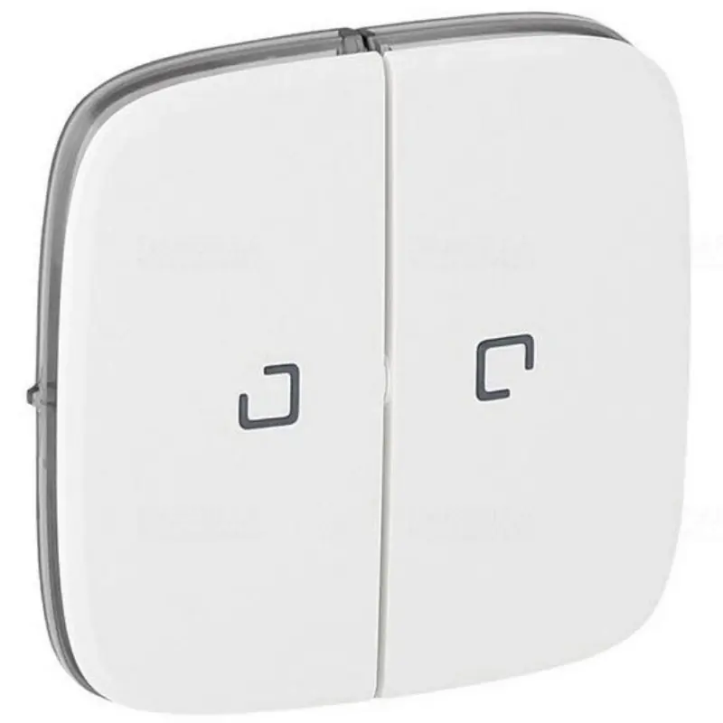 Újdonság Legrand 755225 Valena Allure billentyű kettős kapcsolóhoz, jelzőfényes, fehér