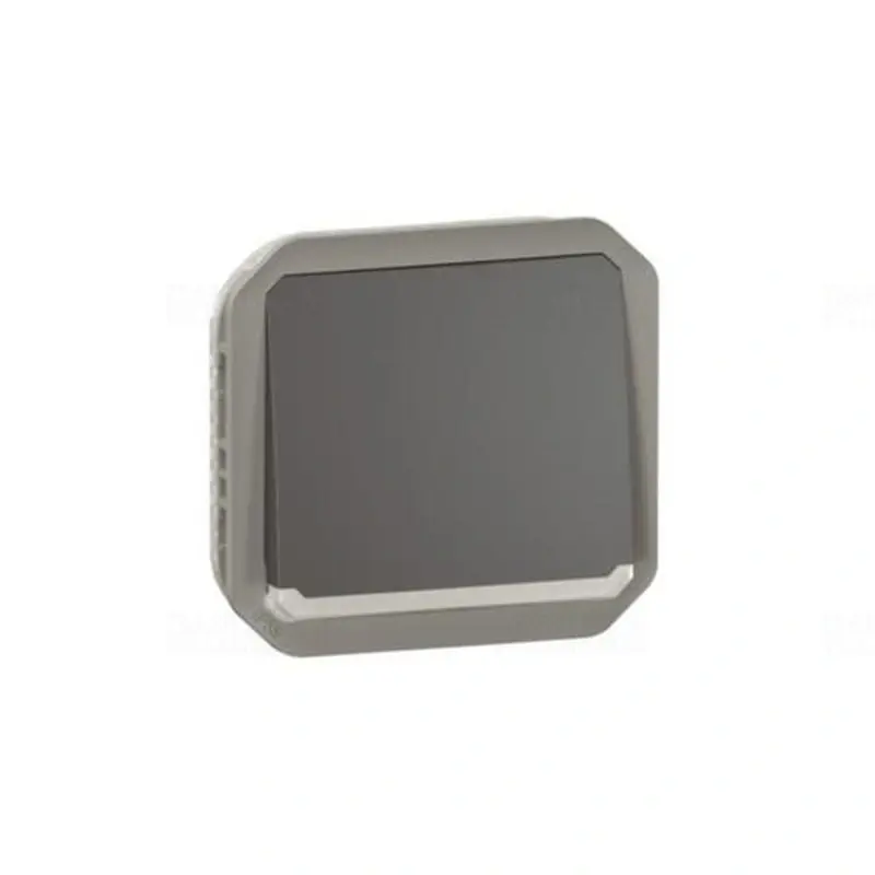 Ajánlat Plexo 55 egypólusú nyomó jelzőfénnyel 10A, antracit 069813L Legrand