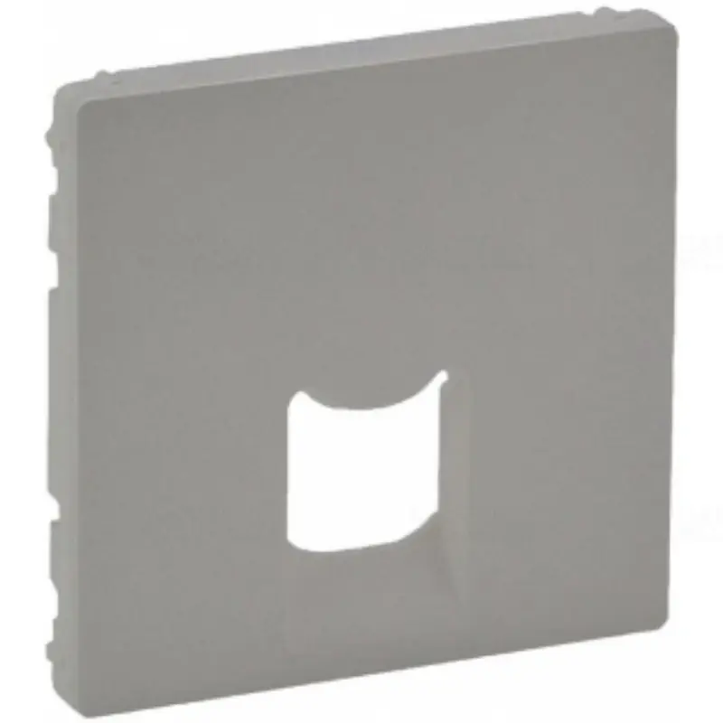 Legrand 755412 Valena Life 1xRJ45/RJ11 csatlakozóaljzat burkolat, alumínium Csak ma