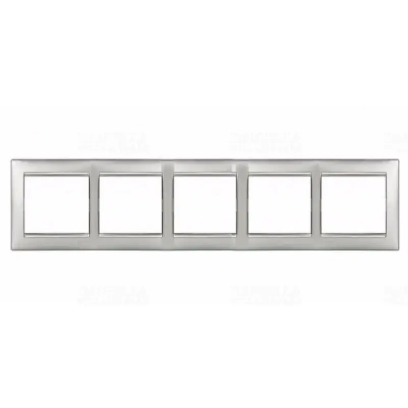 Ingyenes szállítás Legrand 770355 Valena 5-ös keret, tetszőleges, alumínium/ezüst