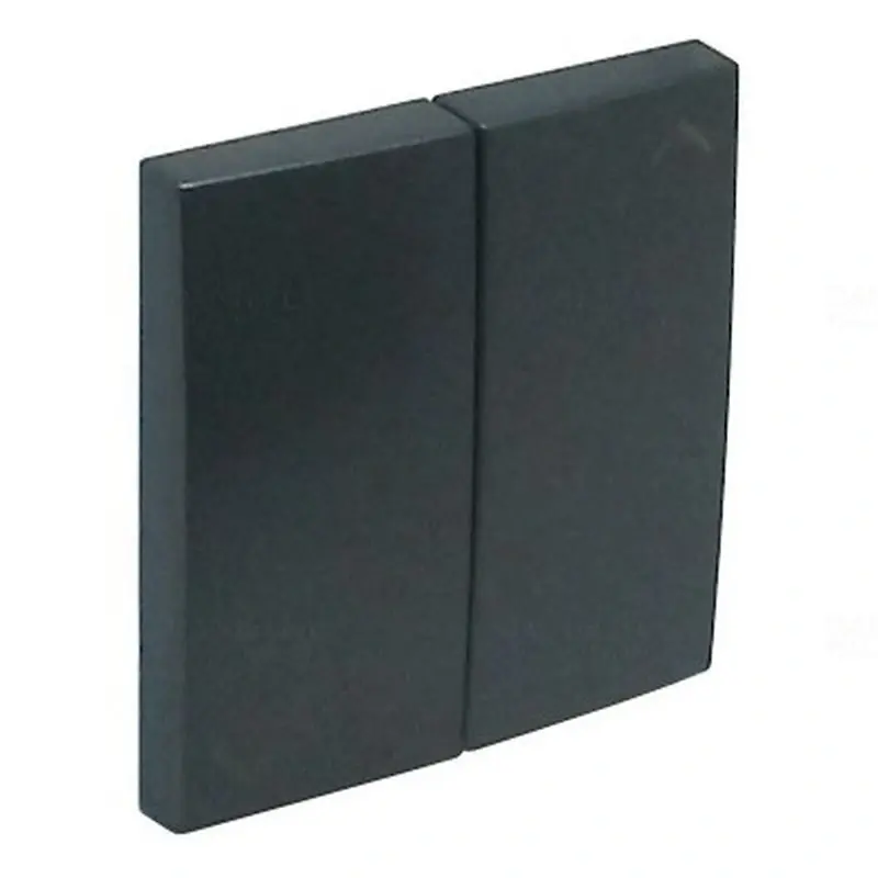 Biztonságos fizetés 90612 TIS Kettes billentyű redőnynyomógombhoz szürke, Elko Ep