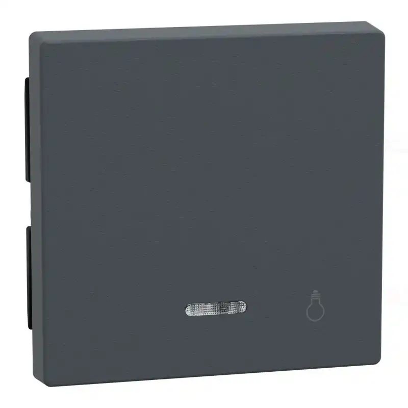 MERTEN Billentyű, lámpajellel, jelzőfényes funkciókhoz, System-M, antracit 430914 Schneider Prémium