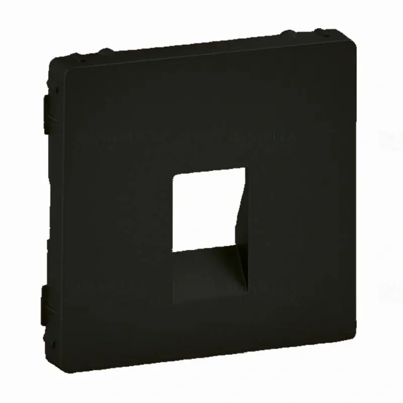 Legrand 756362 Valena Life hangszóró-csatlakozóaljzat burkolat, 2 kivezetéssel, fekete Biztonságos fizetés