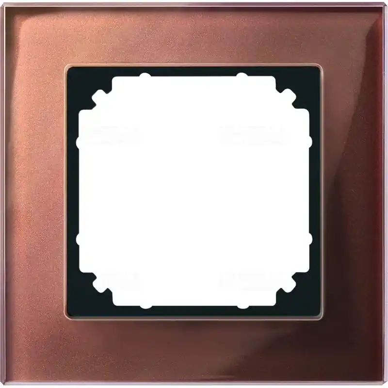 MERTEN M-Elegance egyes keret, mahagónibarna (üveg) 489115 Schneider Kedvezmény