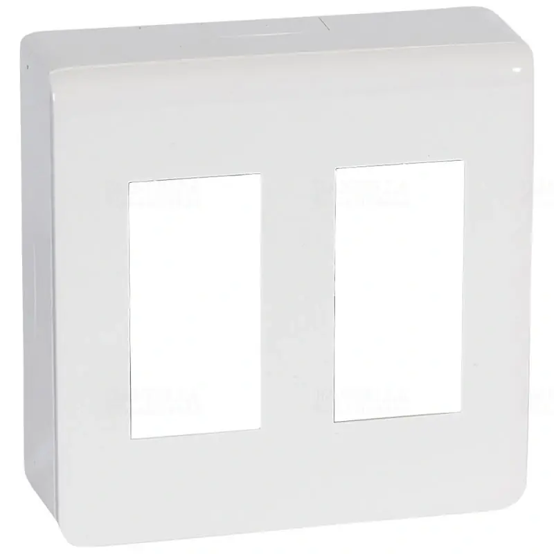 Legrand 078886L Program Mosaic keret 2x4modul, fehér Ingyenes szállítás