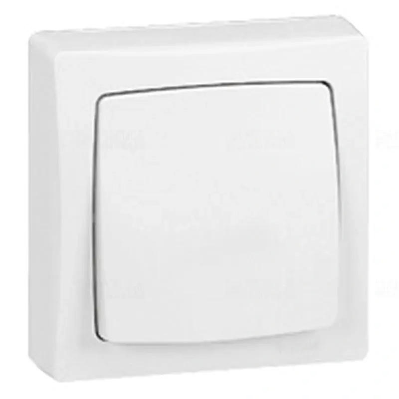 Legrand 086003 Oteo kétpólusú kapcsoló, 10AX 250V~, fehér RAL 9010 Alacsony ár