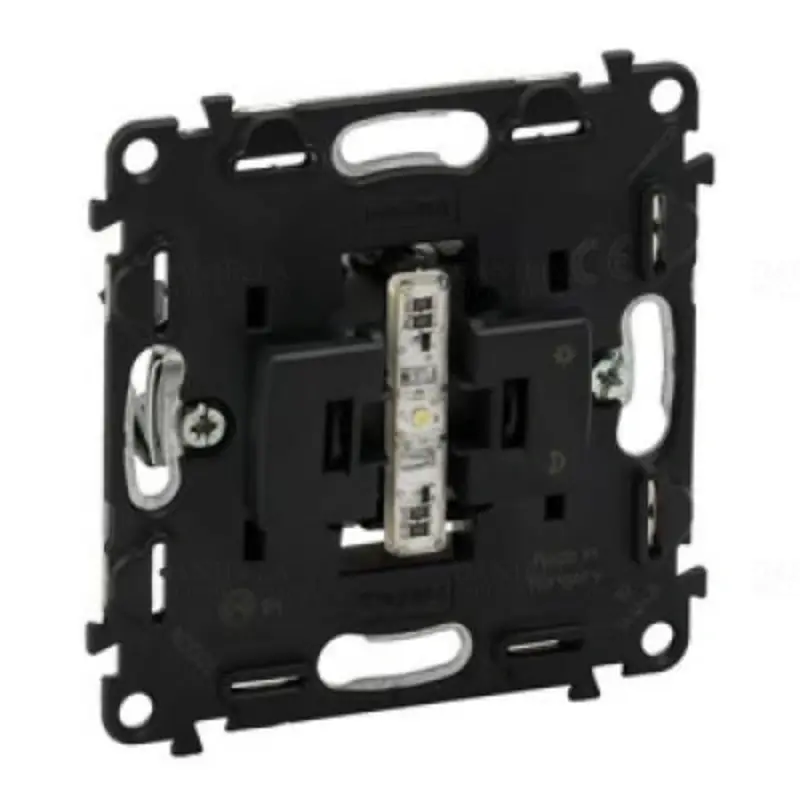 Pénzvisszafizetés Legrand 752013 Valena InMatic váltóérintkezős nyomó mechanizmus jelzőfénnyel 12-24-48V