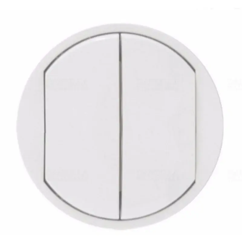 Alacsony ár Legrand 067802 Céliane kettős billentyű, IP44, fehér