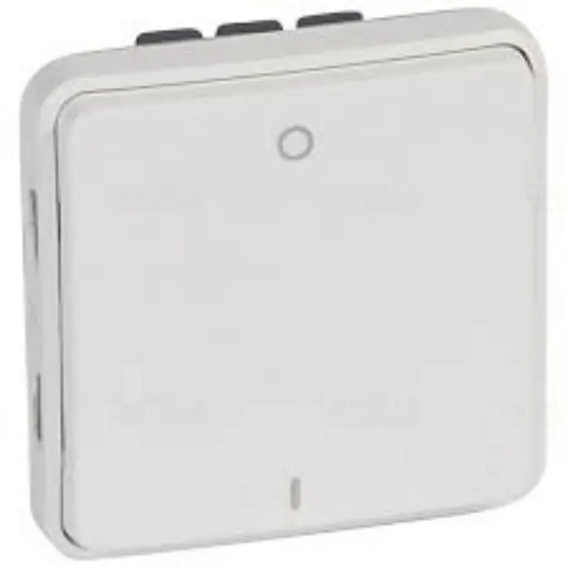 Legrand 070727 Plexo 55 kétpólusú kapcsoló fehér, antimikrobális Gyors szállítás