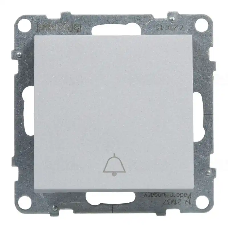 Vedd meg most Legrand 721313 Suno egypólusú nyomó csengőjellel, keret nélkül, rugós, alumínium