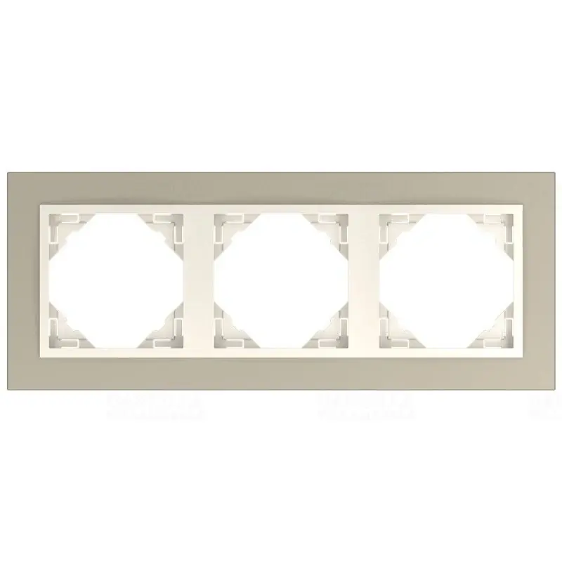 Gyors szállítás 90930 TTP METALLO 3-as keret, titán/gyöngyház, Elko Ep