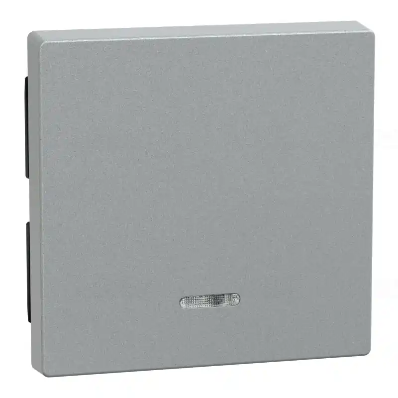 MERTEN Billentyű, fényjelzős funkciókhoz, System-M, alumínium 431060 Schneider Gyors szállítás