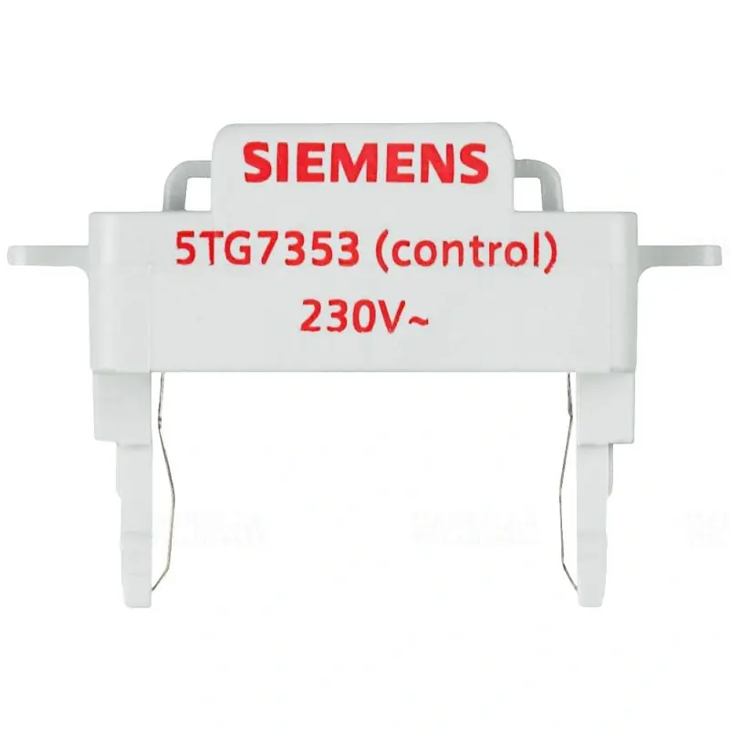 Siemens 5TG7353 LED glimmlámpa/jelzőfény kapcsolóhoz, piros, 230V/50Hz Ingyenes szállítás