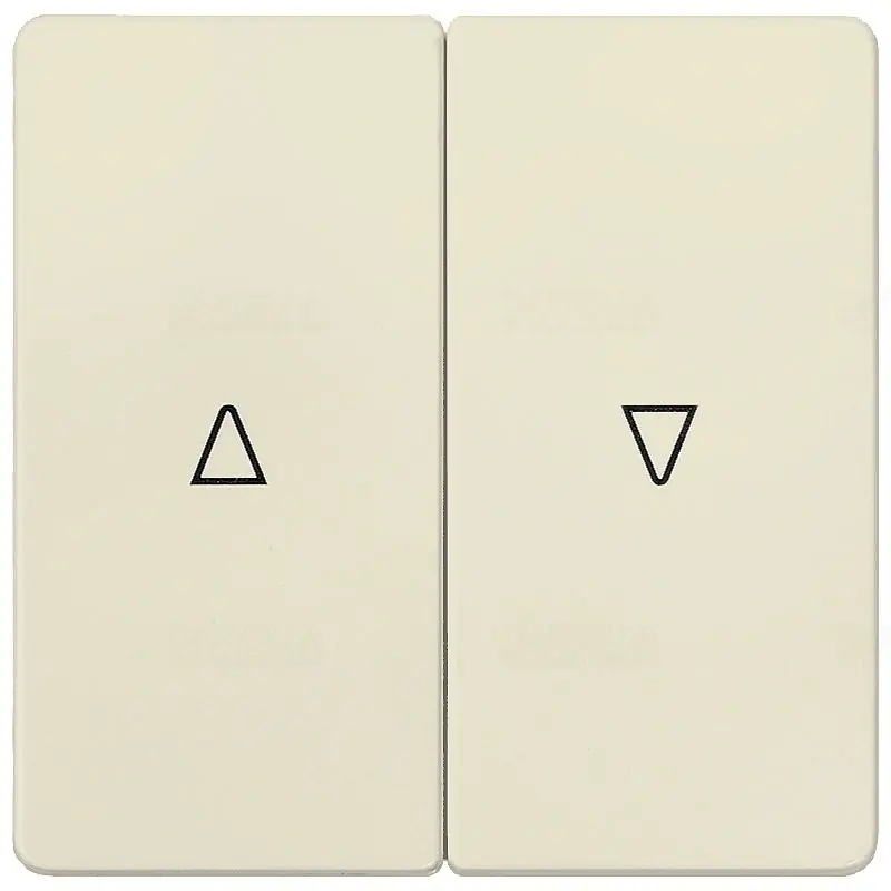 Siemens 5TG6284 redőny/zsalu billentyű, krémfehér (RAL1013), DELTA i-system Kiárusítás