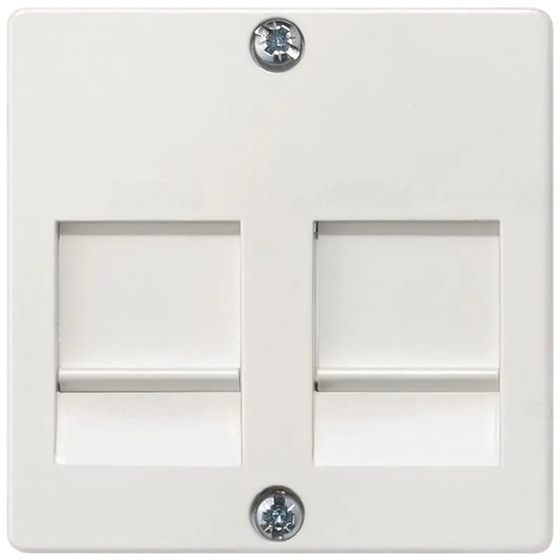 Siemens 5TG2056 fedlap modular jack tartólemezhez, titánfehér (RAL9010), DELTA i-system Újdonság