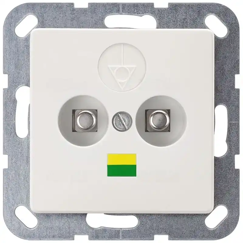 Kedvezmény Siemens 5TG2564 EPH csatlakozópont, 1x 6mm2 + 4x2.5mm2, titánfehér (RAL9010) 55x55mm, DELTA i-system