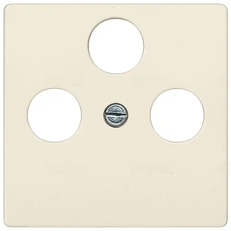 Siemens 5TG2528-2 antenna fedlap, 3 nyílás, krémfehér (RAL1013), DELTA i-system Csak ma