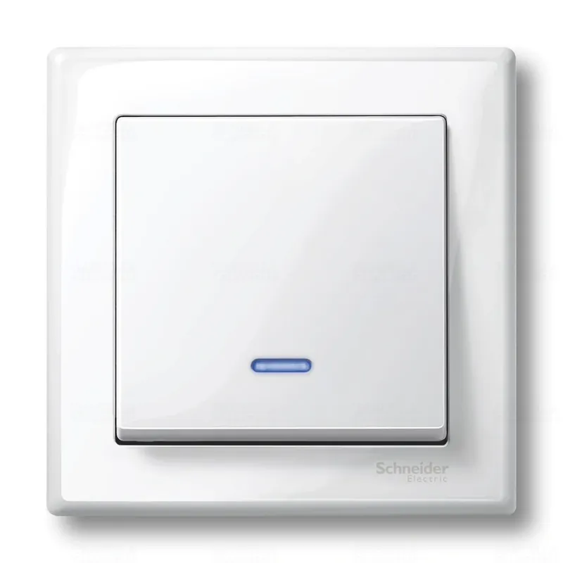 Ingyenes szállítás Merten System M billentyű, kapcsoló vagy nyomógomb betéthez, lámpanyílással, polár fehér, fényes MTN436019 Schneider