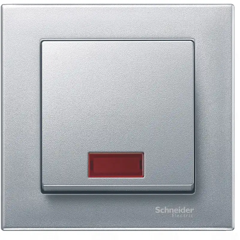 MERTEN Billentyű, szimbólumokhoz, System-M, alumínium MTN433860 Schneider Expressz szállítás