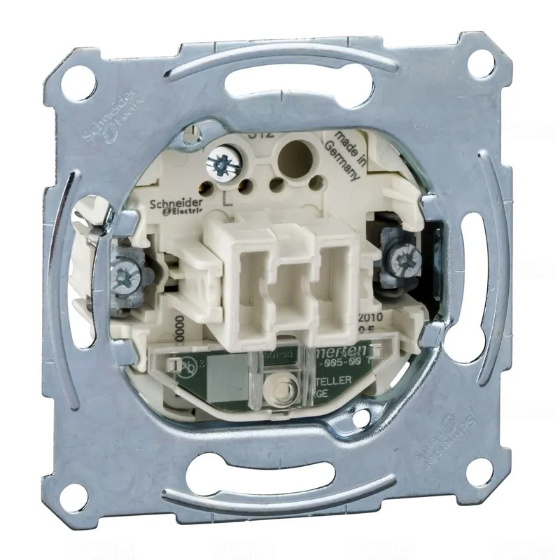 MERTEN Egypólusú kapcsoló, ellenőrzőfénnyel, csavaros bekötés, 16AX MTN3501-0000 Schneider Vedd meg most