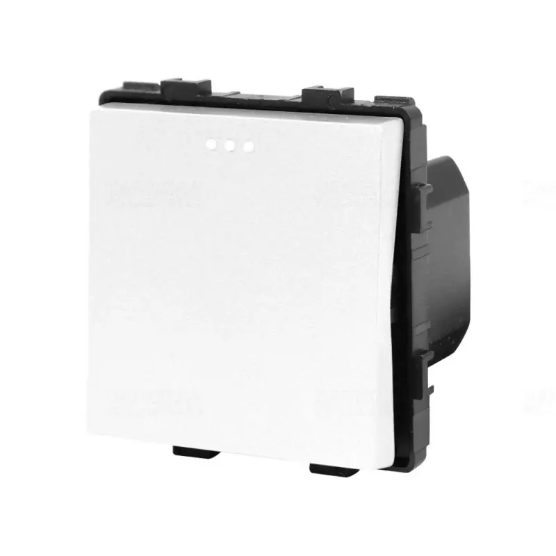 LUXION fehér Egyszerű mechanikus kapcsoló modul keret nélkül LX-MP001W Legjobb ár