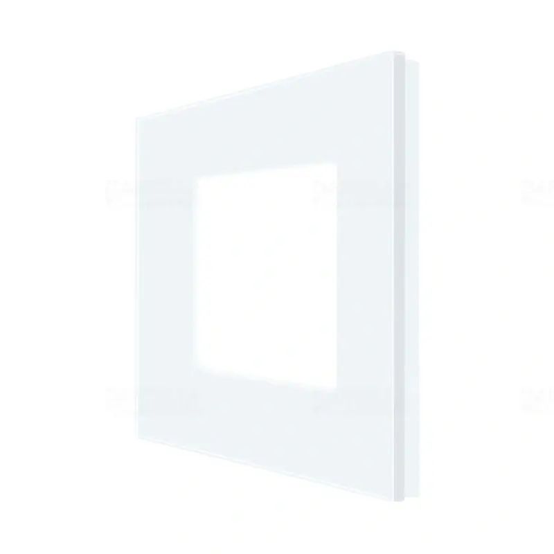 Kiváló minőség LUXION fehér üveg keret, 1-es LX-M1-1FW