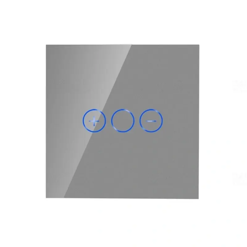 LUXION Érintőkapcsoló fényerőszabályzó dimmer 500W üveg, szürke, BLISZTERES LXD-MT-D101G-GY Autentikus