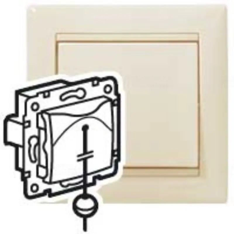 Legrand 774319 Valena húzózsinóros váltóérintkezős nyomó, elefántcsont Vedd meg most