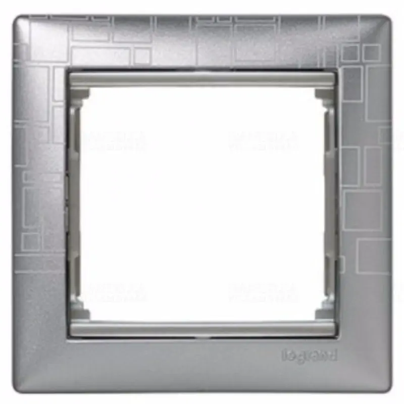 Legrand 770341 Valena 1-es keret, alumínium négyzetmintás Ajánlat